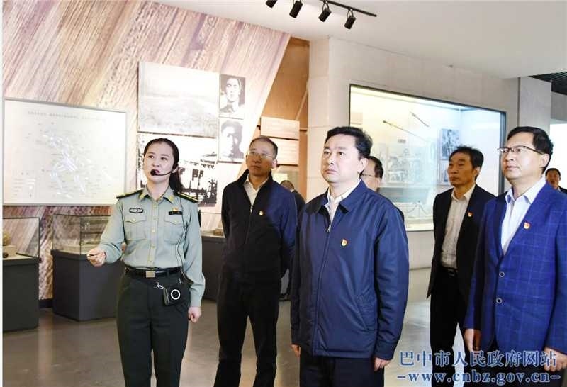 罗增斌率队赴甘肃高台中国工农红军西路军纪念馆考察学习