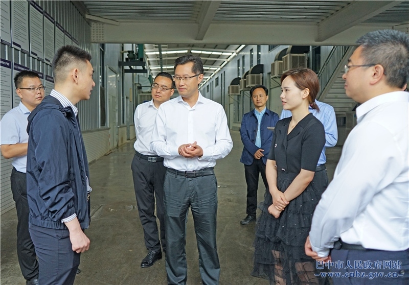 高鹏凌到恩阳区调研相关重点工作<br>牢牢把握优势资源　不断提高核心竞争力